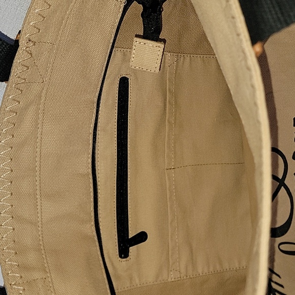 NIP Thirty-One "Be True and Be You" soft canvas Wander Tote - Picture 11 of 14